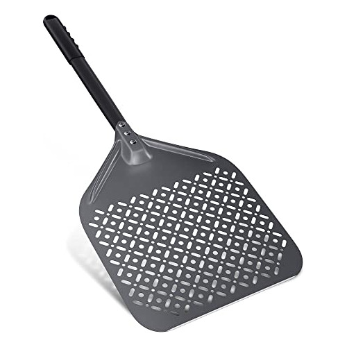 Nutuni Perforated Pizza Peel, 12  X 14  Professional An...