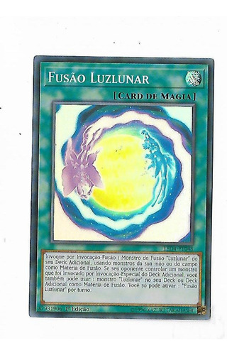 Yu-gi-oh Fusão Luzlunar - Super Rara