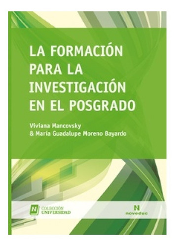 La Formación Para La Investigación En El Posgrado !