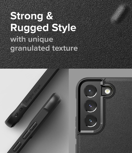 Imagen 5 de 5 de Funda + Templado Para Samsung Galaxy S22 Plus Ringke Onyx