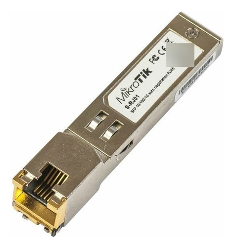 Modulo Convertidor De Sfp A Ethernet 10-100-1000mbit/s