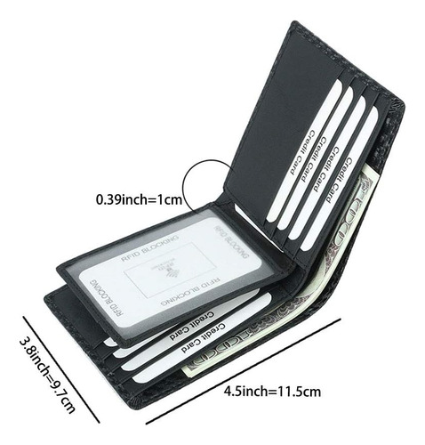 Cartera Para Tarjetas Con Bloqueo Rfid Mintegra Carteras De