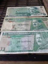 Comprar Vendo Billetes Fe 1 Quetzal Del Año 1974 1984 1985