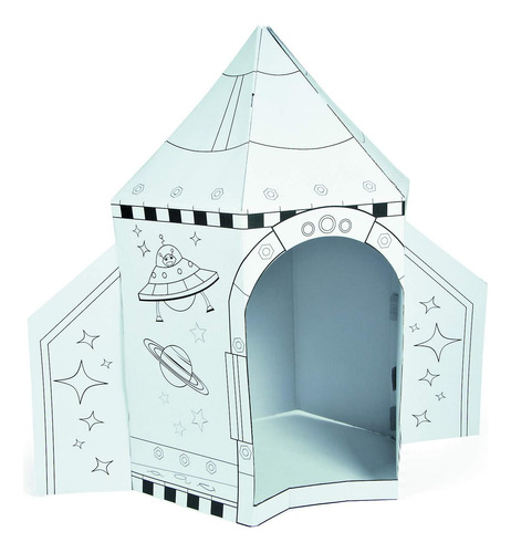 Casa De Juegos Plegable Fun Express Rocket Playhouse Colors