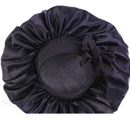 - Gorro De Dormir De Noche De Satén De Seda Para Mujer