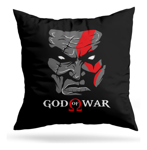 Cojin Deco God Of War Face 3 (d1215 Boleto.store)