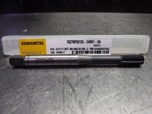 Kennametal 5/16-24 H7 Form Thread - Bottom Tap T627nf031 Yyz