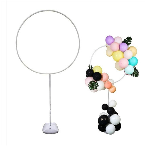 2 Pz Base Circular Soporte Para Globos Decoracion Fiesta