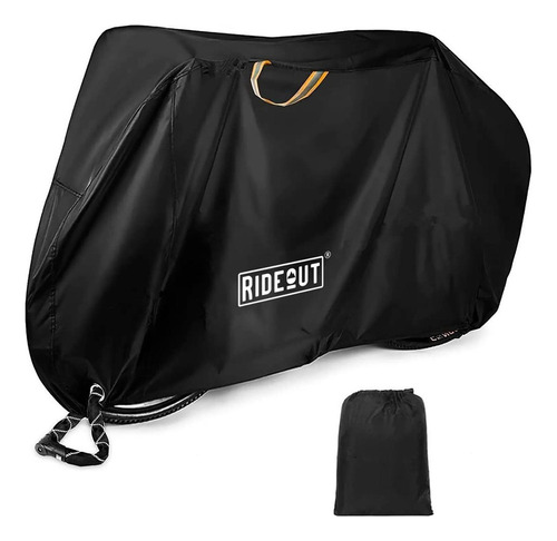 Funda Cubre Bicicleta Moto Carpa 100% Impermeable 110x200cm Color Black