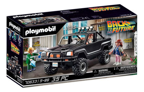 Playmobil Back To The Future Camioneta Pick-up Marty 70633