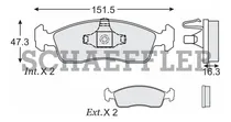 Comprar Balatas De Disco Delanteras Fiat Uno 2015 Ruville