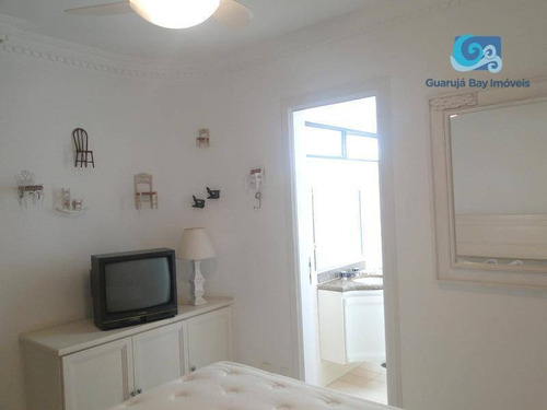 Imagem 14 de 30 de Apartamento À Venda Condomínio Tortugas - Praia Da Enseada - Guarujá - Ap1029