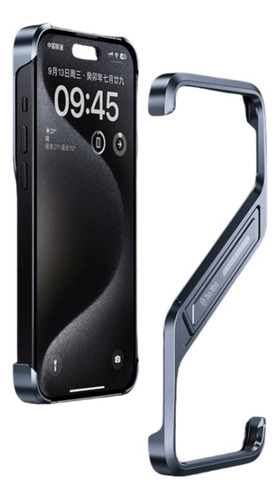 Estuche Con Soporte En T Sin Bisel For Apple 15 Case S