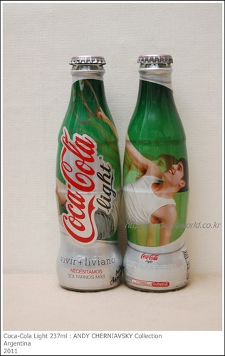 *** Botella Vacia De Coca Cola Edicion Limitada Cherniasky**
