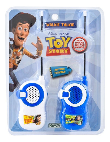 Walkie Talkie Toy Story 4 Buzz Woody Original Pixar Ditoys 