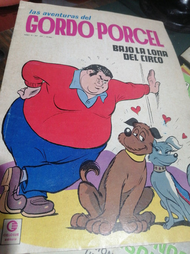 Revista Las Aventuras Del Gordo Porcel 1976