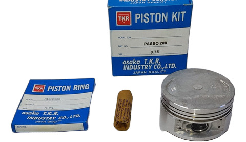 Kit De Piston Paseo 200 Medidas Std 0.75 1.00 Piston Plano