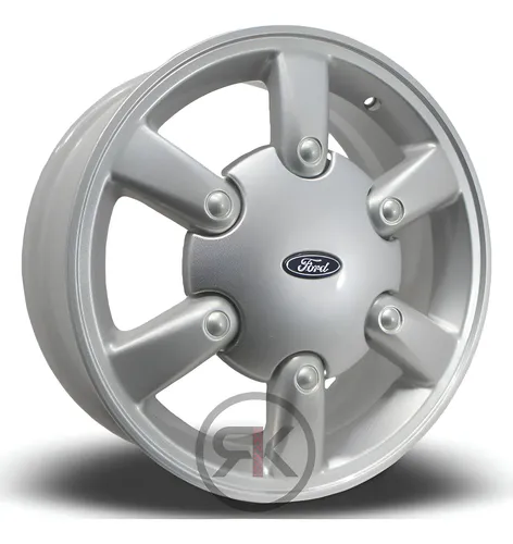 Jogo De Rodas Aro 15 Ford Mondeo 4x108 Courier Hobby + Bicos