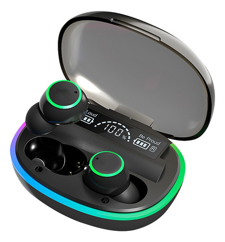 Fone De Ouvido Bluetooth Sem Fio Tws Com Microfone E Display