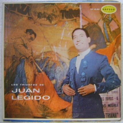 Juan Legido / Los Triunfos  1 Disco Lp Vinilo