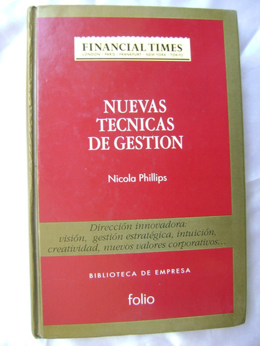 Nuevas Tecnicas De Gestion- Nicola Phillips- 1994