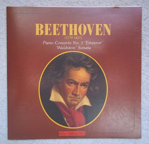 Cd Beethoven Piano Concierto Nº5 Emperor Y Sonata Waldstein