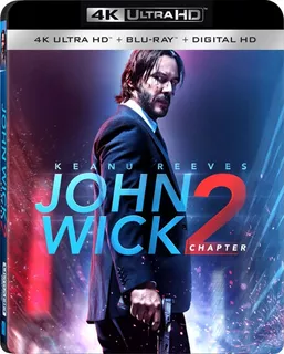 John Wick 2 - Um Novo Dia Para Matar - 4k + Blu-ray Lacrado