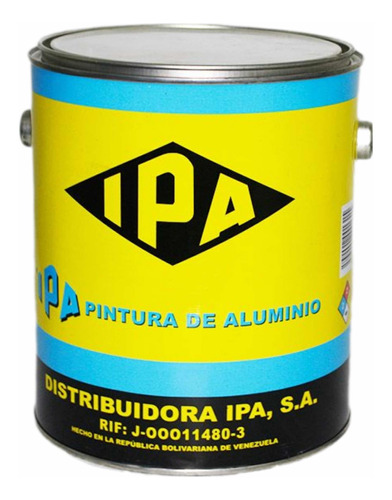 Pintura De Aluminio Ipa Galón