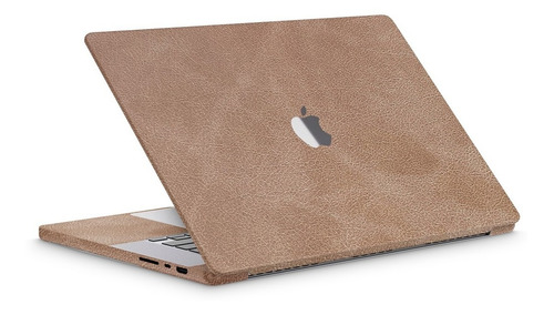 Skin Textura Cuero Protector Para Macbook M1 Pro 14 Pulgadas
