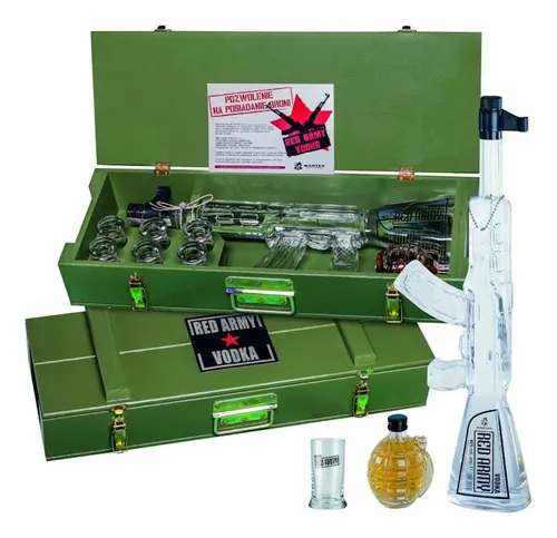 Vodka Ruso Importado Red Army Kalashnikov Envíos