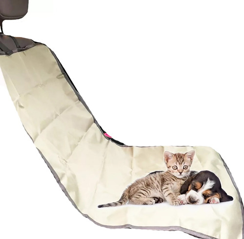 Protector Asiento Delantero Perros Lona Resistente