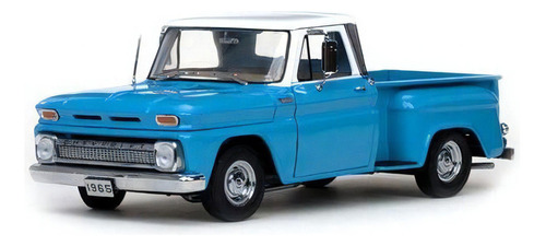 1965 Chevrolet Pickup C10 Stepside Azul - 1:18 - Sun Star