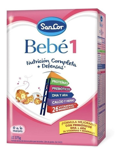 Mead Johnson SanCor Bebé 1 En polvo - Caja - 1 - 375 g