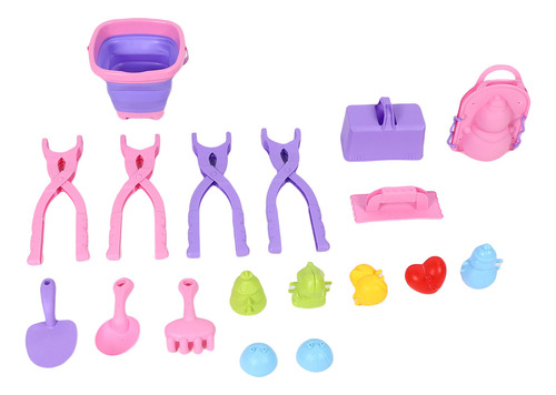 Juego De Palas Plegables Para Niños Beach Sand Toys Para Cav