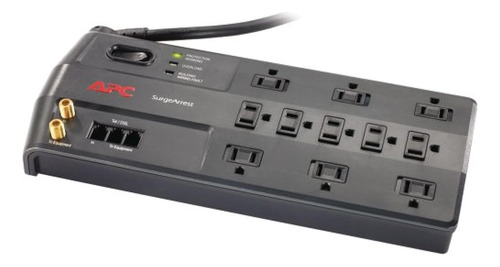 Apc 11-outlet Surge Protector 3020 Joules Con Teléfono, Dsl 