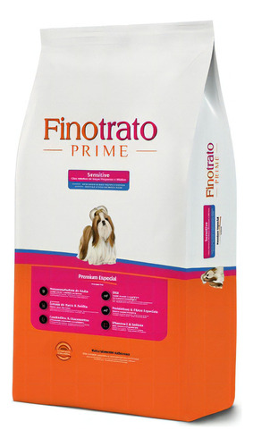 Ração Prime Sensitive Finotrato Cães Pequenos E Médios 3kg