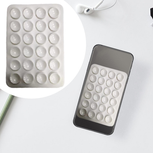2 Soporte De Succión Para Teléfono, Funda De Silicona Para