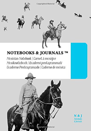Cuaderno De Musica Notebooks & Journals Caballos -coleccion