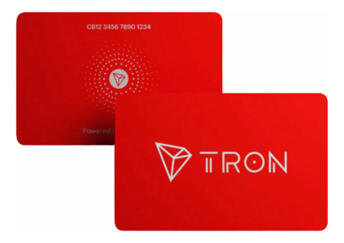 Tangem Hardware Wallet Tron Edição Limitada Pack 3 Cards