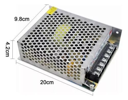 Fuente De Poder Switching 12v 10a Dc