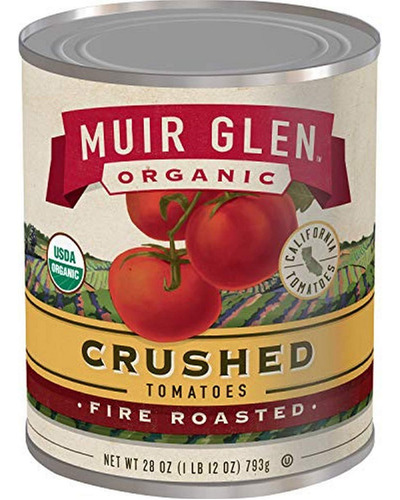 Muir Glen Tomates Triturados Tostados Al Fuego, 28.0 Oz (paq