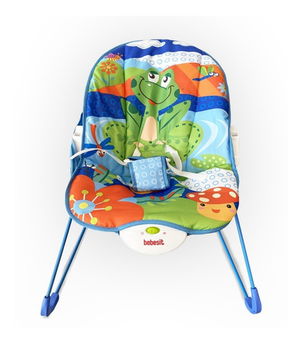 Imagen 6 de 8 de Mecedora Bebe Bebesit Vibracion Musica Juguetes Azul Cuotas