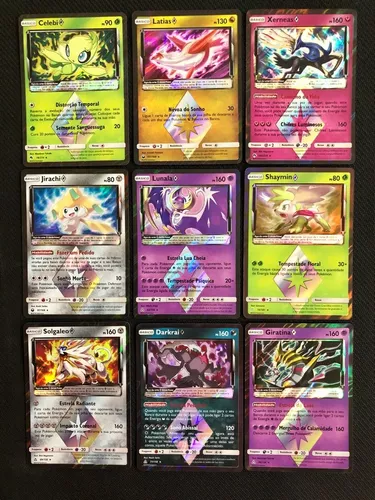 Carta Pokémon Lendário Solgaleo Estrela Prisma Ultra Prisma