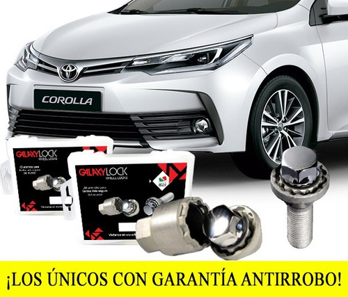 Kituercas Seguridad Galaxylock® Toyota Corolla Se Cvt