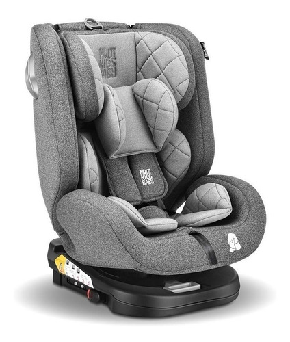 Cadeira infantil para carro Multikids Baby Artemis 360° cinza