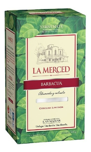 Yerba Mate La Merced Barbacua 500gr