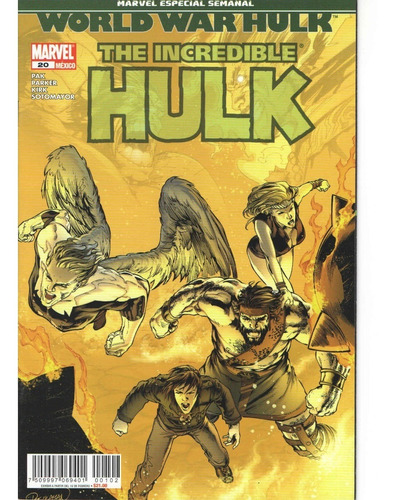 Comic Marvel Planet Hulk The Incredible Hulk 20 #20 Español 