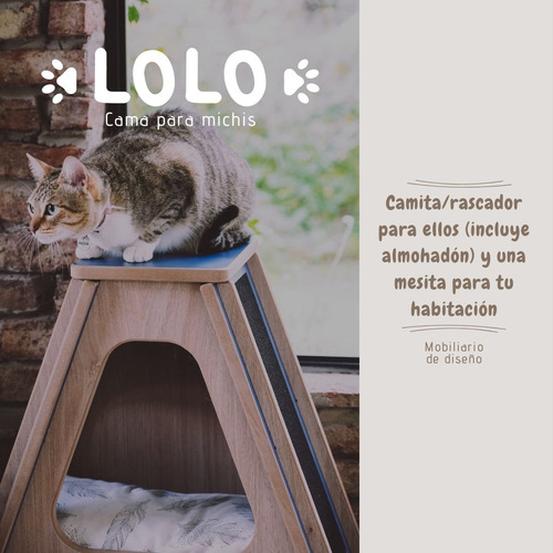Imagen 3 de 10 de Rascador Para Gatos ¡diseño Exclusivo!