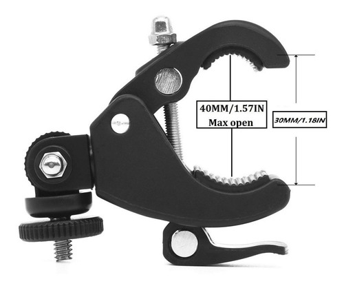 Suporte De Celular Para Tripé De Ring Light / Bike/moto