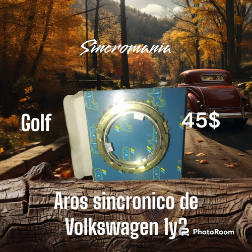 Aro Sincrónico De Primera Y Segunda De Volkswagen Golf